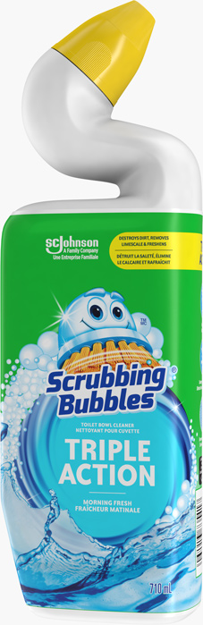 Scrubbing Bubbles® Nettoyant pour Cuvette Triple Action - Fraîcheur Matinale