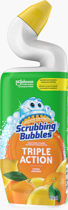 Scrubbing Bubbles® Nettoyant pour Cuvette Triple Action - Agrumes