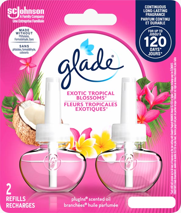 Glade PlugIns® Scented Oil Refill - Exotic Tropical Blossoms®