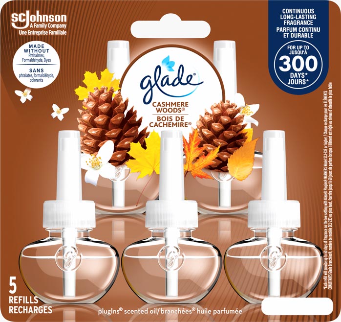 Glade PlugIns® Scented Oil Refill - Cashmere Woods®