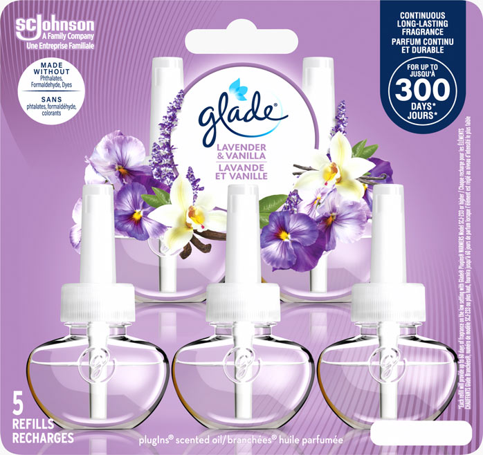 Glade Branchées® Huile parfumée Recharge - Lavande et Vanille