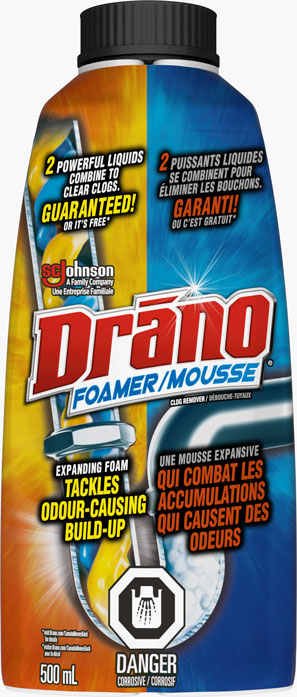 Drano® Mousse Débouche-Tuyaux