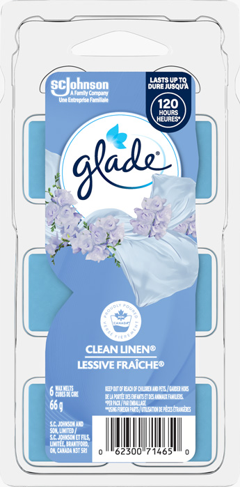 Glade® Wax Melts - Clean Linen®