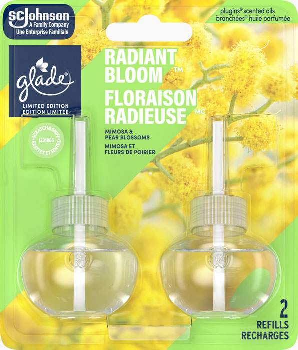 Glade® PlugIns® Scented Oil Refill - Radiant Bloom™