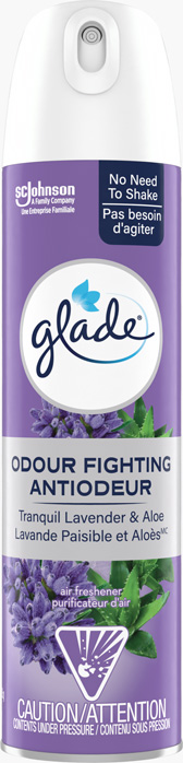 Glade® Aerosol Air Freshener - Tranquil Lavender & Aloe