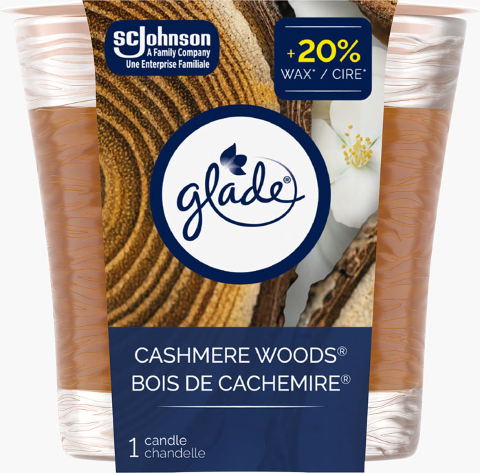 Glade® Candle - Cashmere Woods®