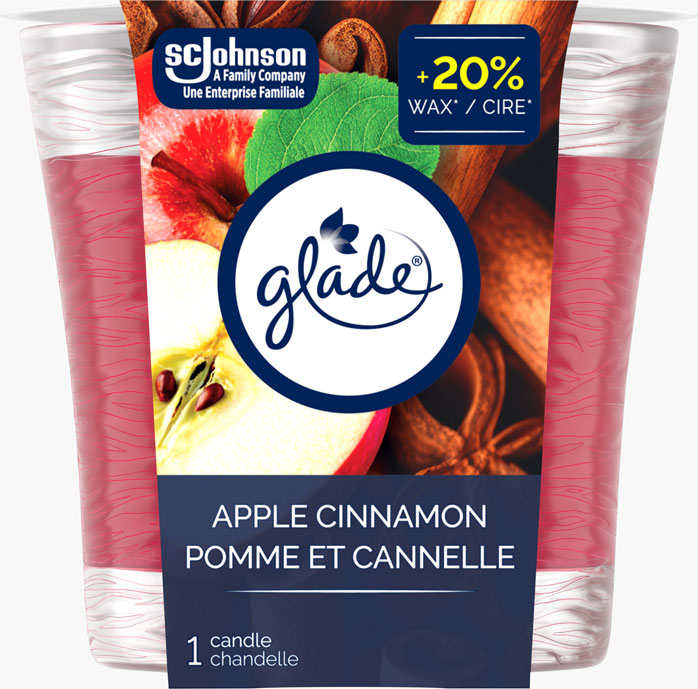 Glade® Chandelle - Pomme et Cannelle