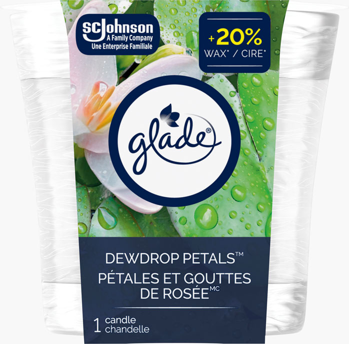 Glade® Chandelle - Pétales et Gouttes de Rosée™