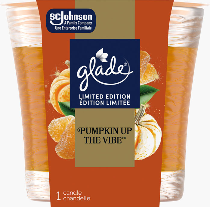 Glade® chandelle d`automne - Pumpkin Up the Vibe™