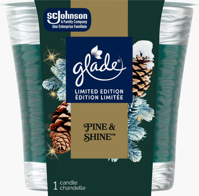 Glade® des Fêtes Chandelle - Pine & Shine™