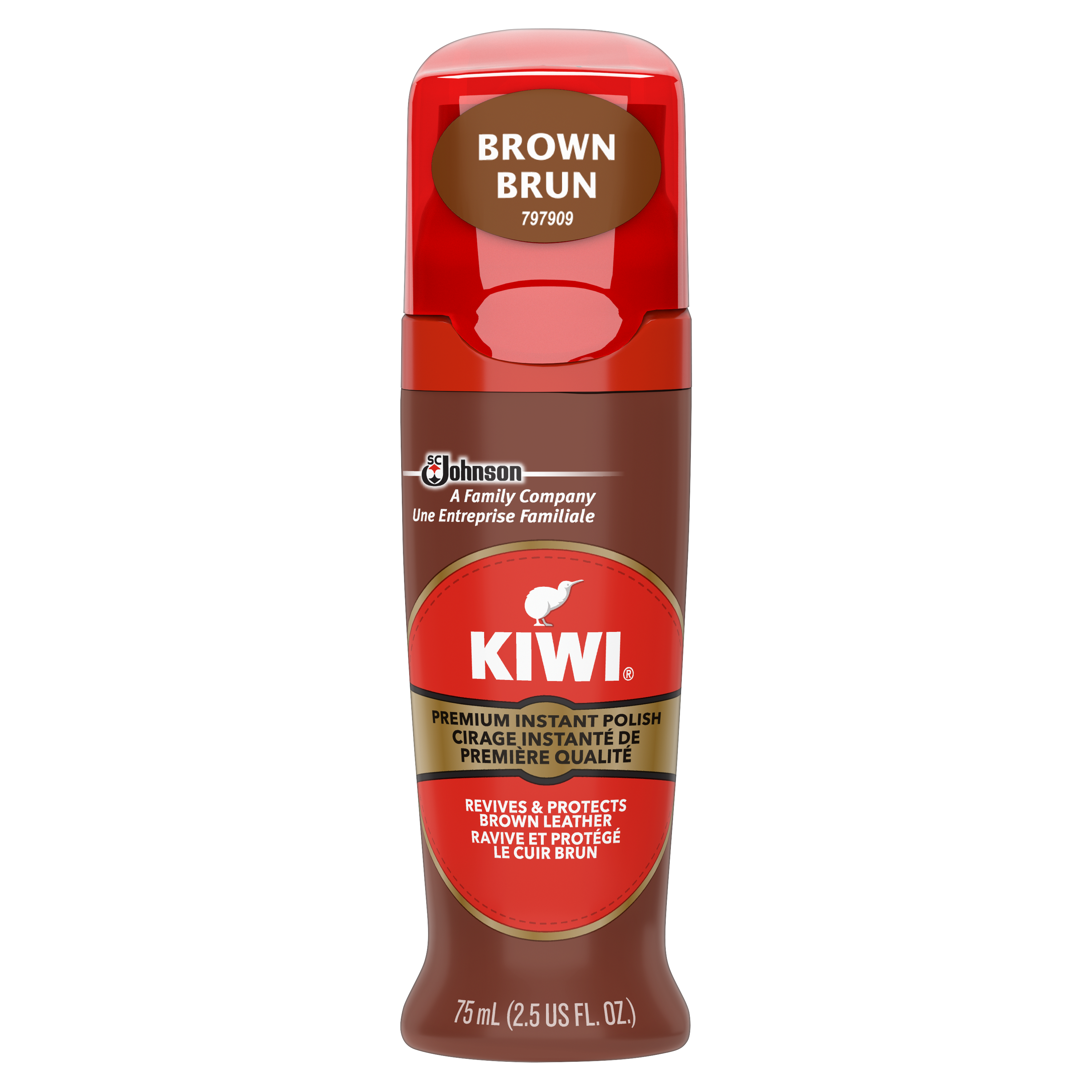 KIWI® Premium Instant Polish - Brown