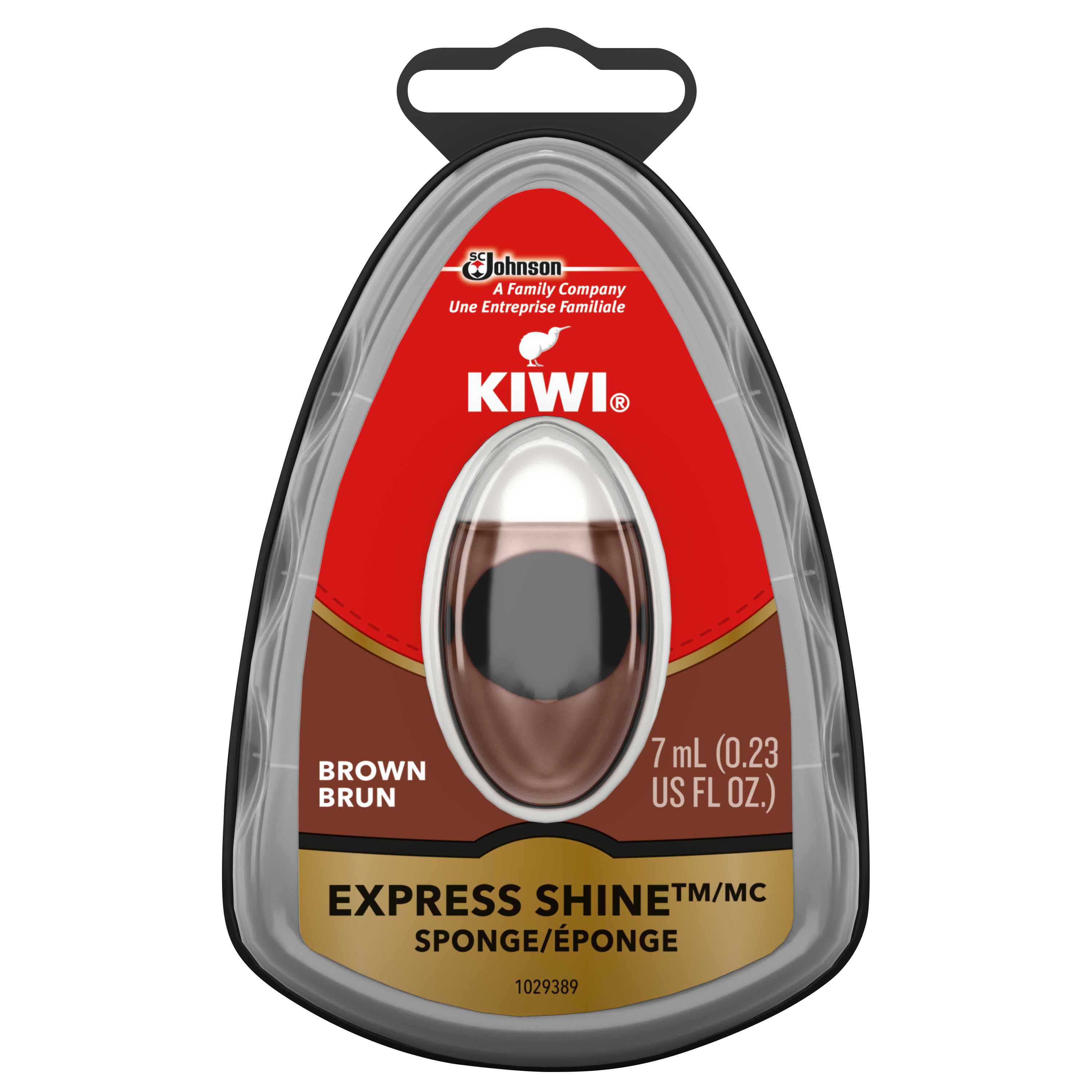 KIWI® Express Shine™ Sponge - Brown