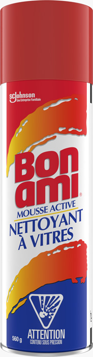 Bon Ami® Mousse active Nettoyant à Vitres