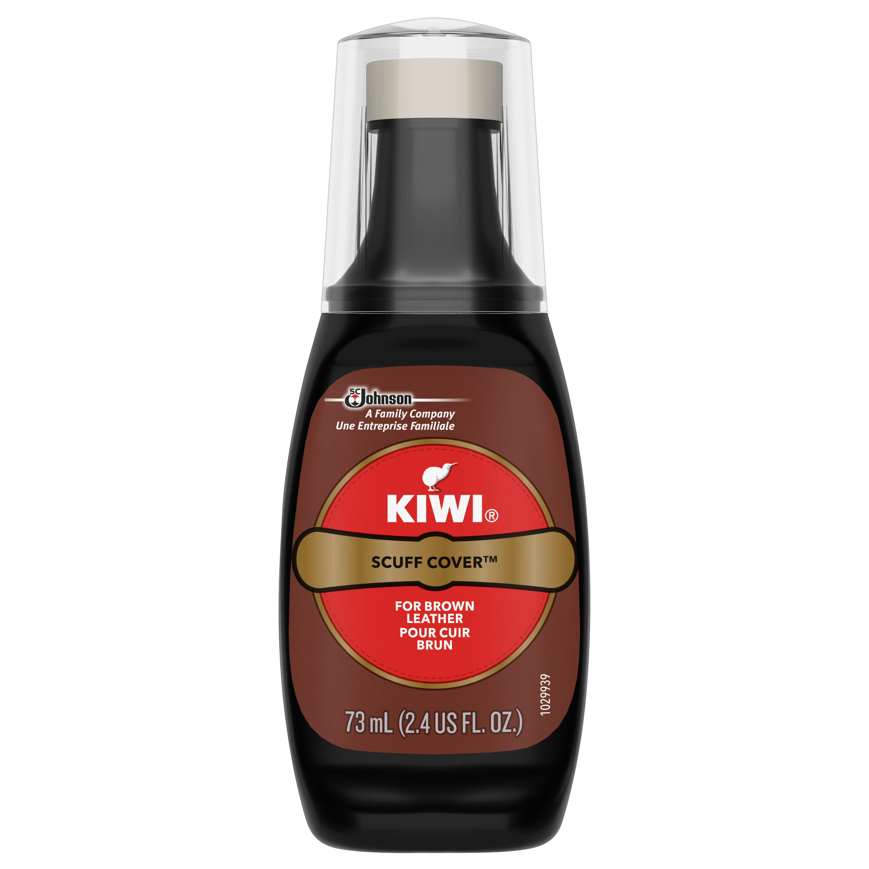 KIWI® Scuff Cover™ Instant Wax Shine - Brown