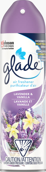 Glade® Aerosol Air Freshener - Lavendar and Vanilla