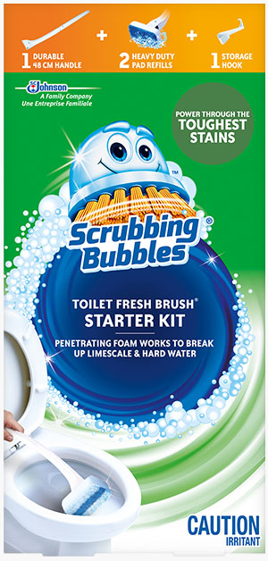 Scrubbing Bubbles® Toilet Fresh Brush® Starter Kit