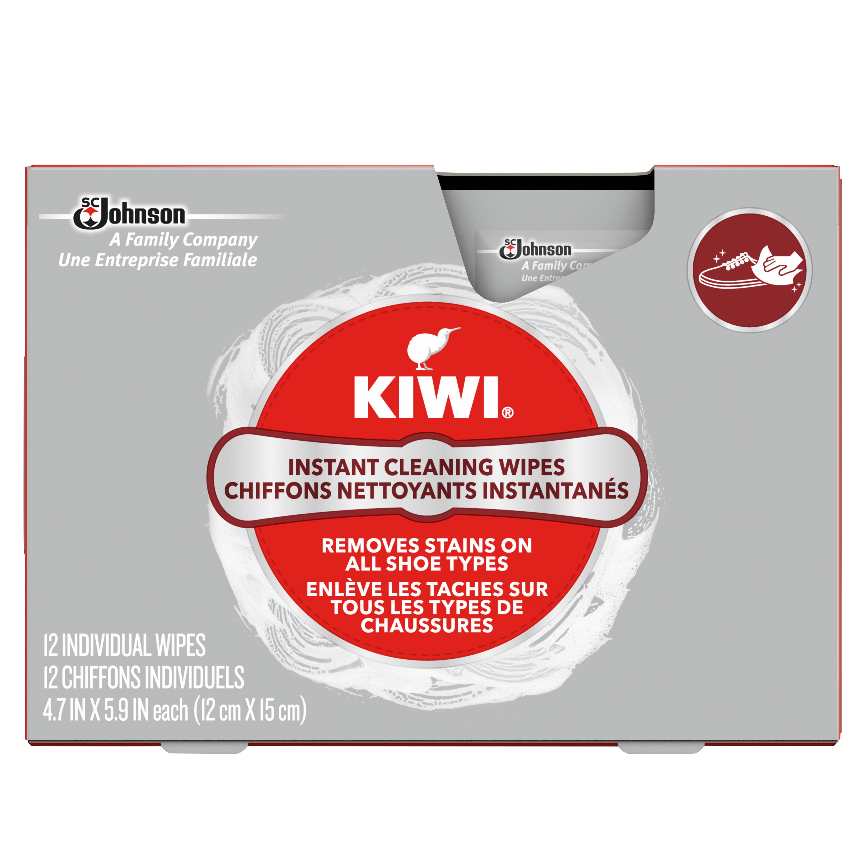 KIWI® Instant Cleaning Wipes