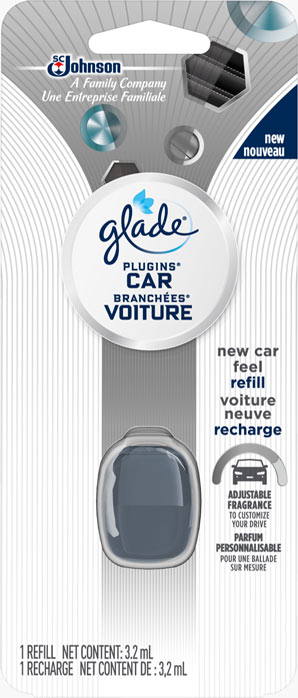 Glade® PlugIns® Car Refill - New Car Feel