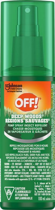 OFF!® Deep Woods® Pump Spray Insect Repellent