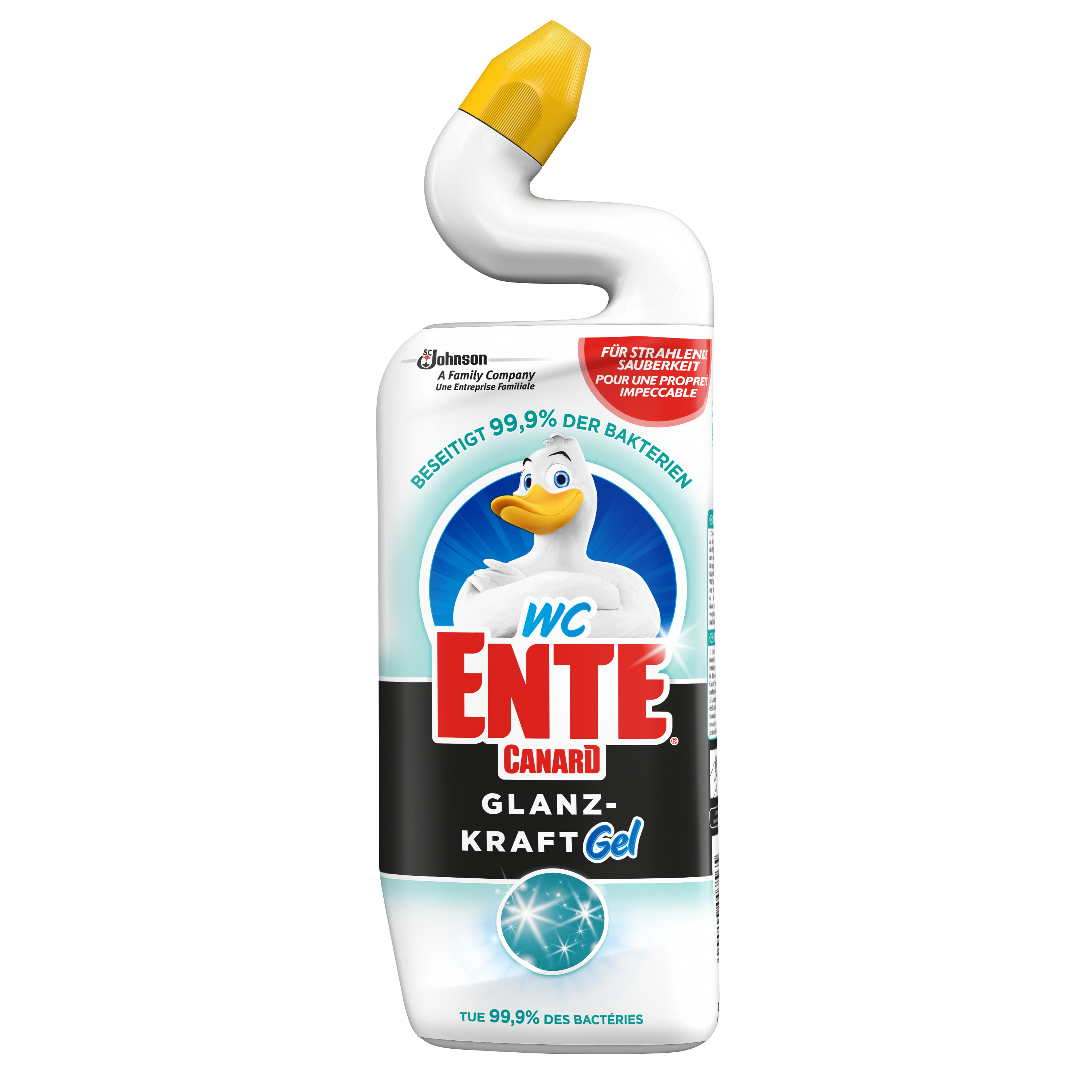 WC-Ente - Nettoyant WC liquide, Avec col de canard(5en1), senteur