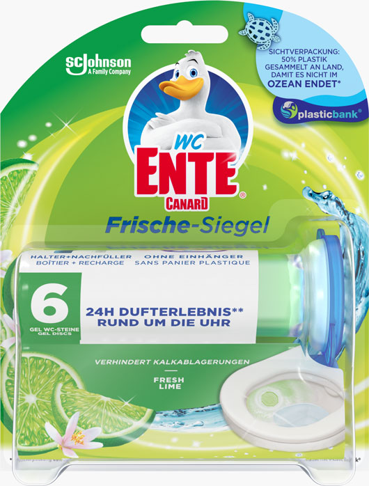 WC-Ente® Frische-Siegel Original Lime