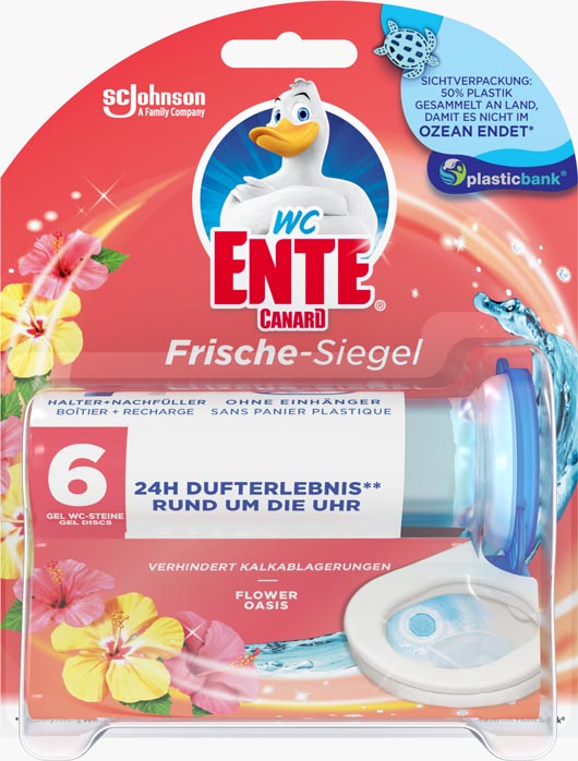 WC-Ente® Frische-Siegel Original Flower Oasis