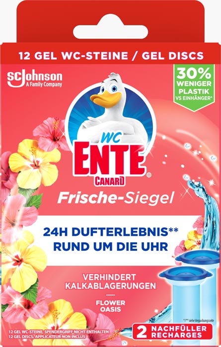 WC-Ente® Frische-Siegel Nachfüller Flower Oasis