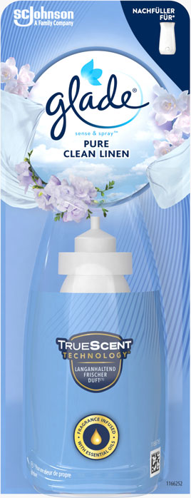 Glade® sense & spray™ Ricarica Pure Clean Linen