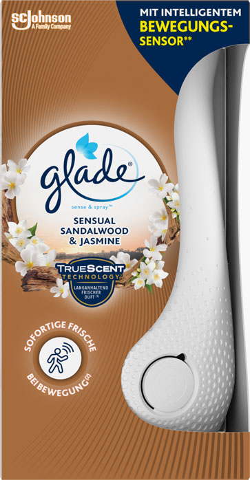 Glade® sense & spray™ Base con Ricarica Sensual Sandalwood & Jasmine