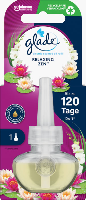 Glade® electric scented oil Ricarica Relaxing Zen