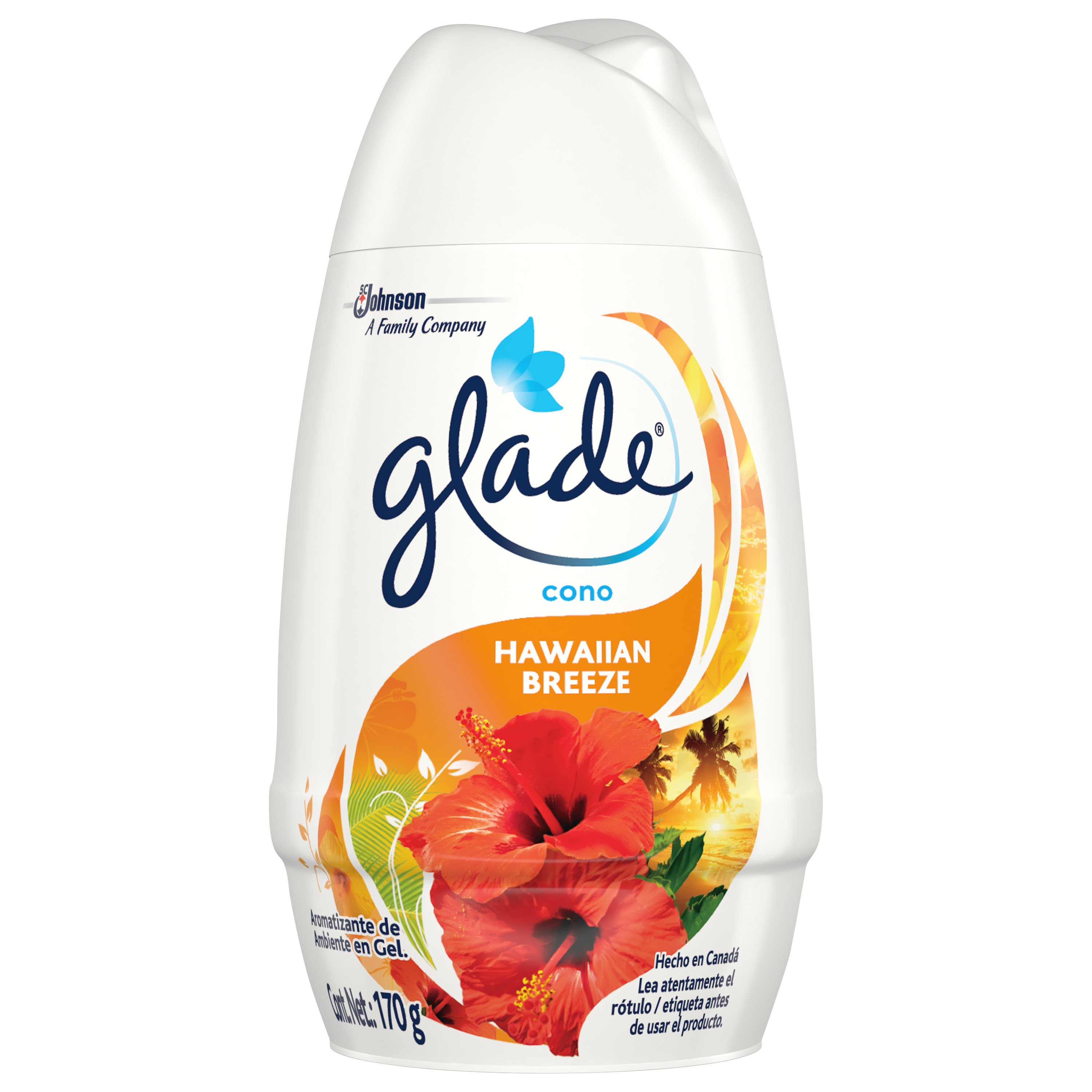 Glade® Cono Aromatizante de Ambiente en Gel Hawaiian Breeze®