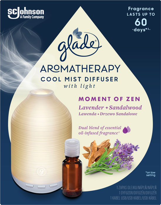Glade® Aromatherapy Cool Mist Diffuser Moment of Zen