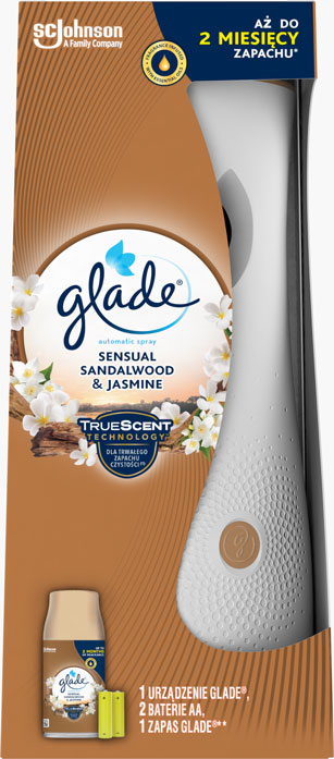 Glade® Automatic Sensual Sandalwood and Jasmine