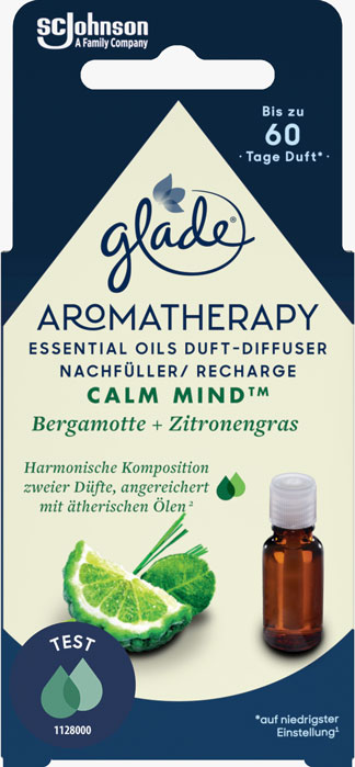 Glade® Aromatherapy Essential Oils Duft Diffuser Nachfüller Calm Mind