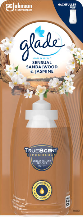 Glade® sense & spray™ Nachfüller Sensual Sandalwood & Jasmine 