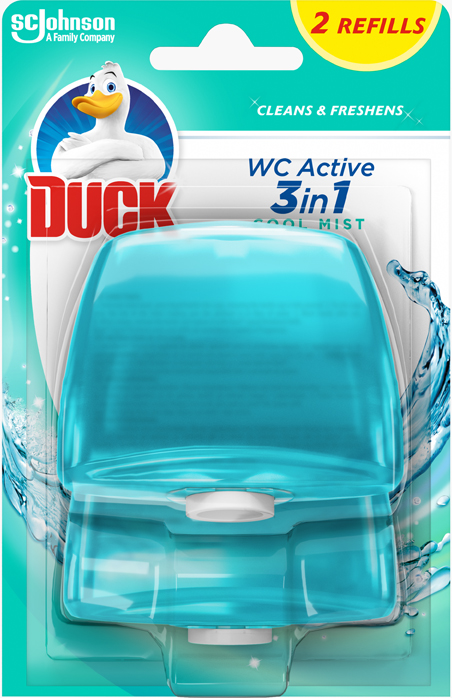 Duck® WC Active Cool Mist Twin Refill