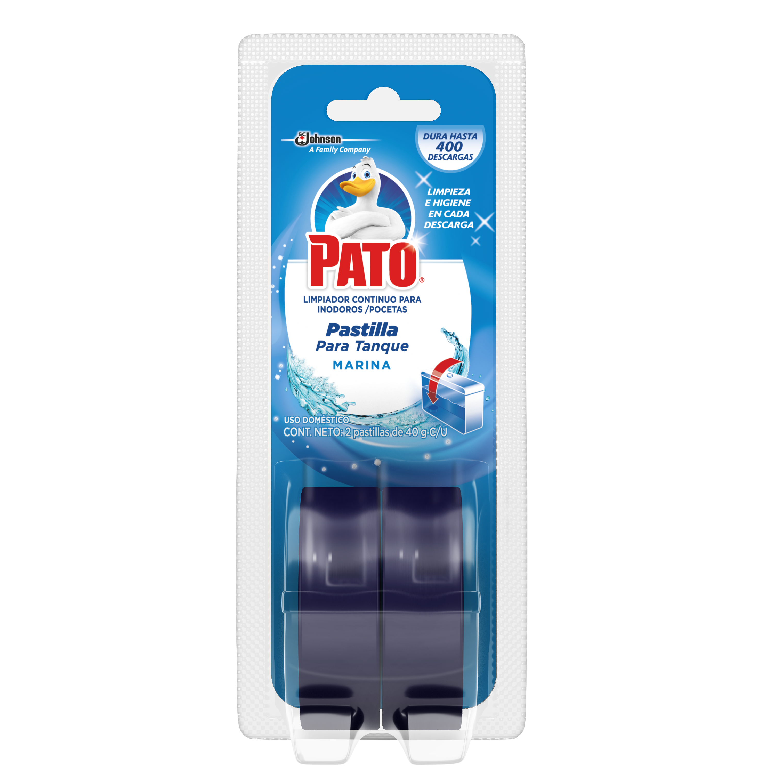 Pato® Tanque Azul Mini Blister