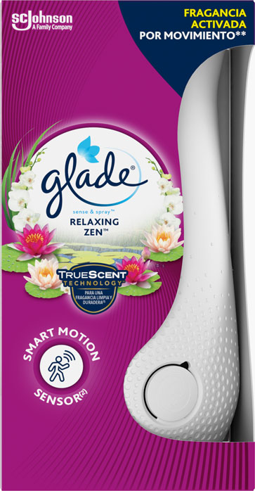 Glade® Sense & Spray™ Aparato Relaxing Zen
