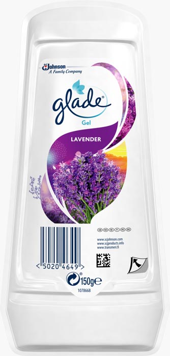 Glade® Ilmanraikastinhyytelö Soothing Lavender & Jasmine