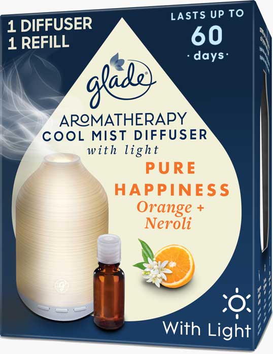 Glade® Aromatherapy Diffuser apparat Pure Happiness