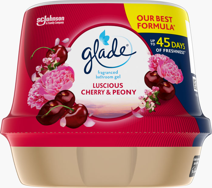 Glade® Ilmanraikastinhyytelö Cherry & Peony