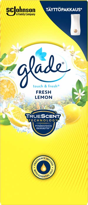 Glade® Touch & Fresh täyttö Fresh Lemon