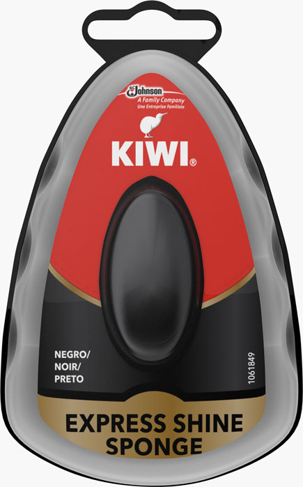 KIWI® Eponge Brillance Express Noir