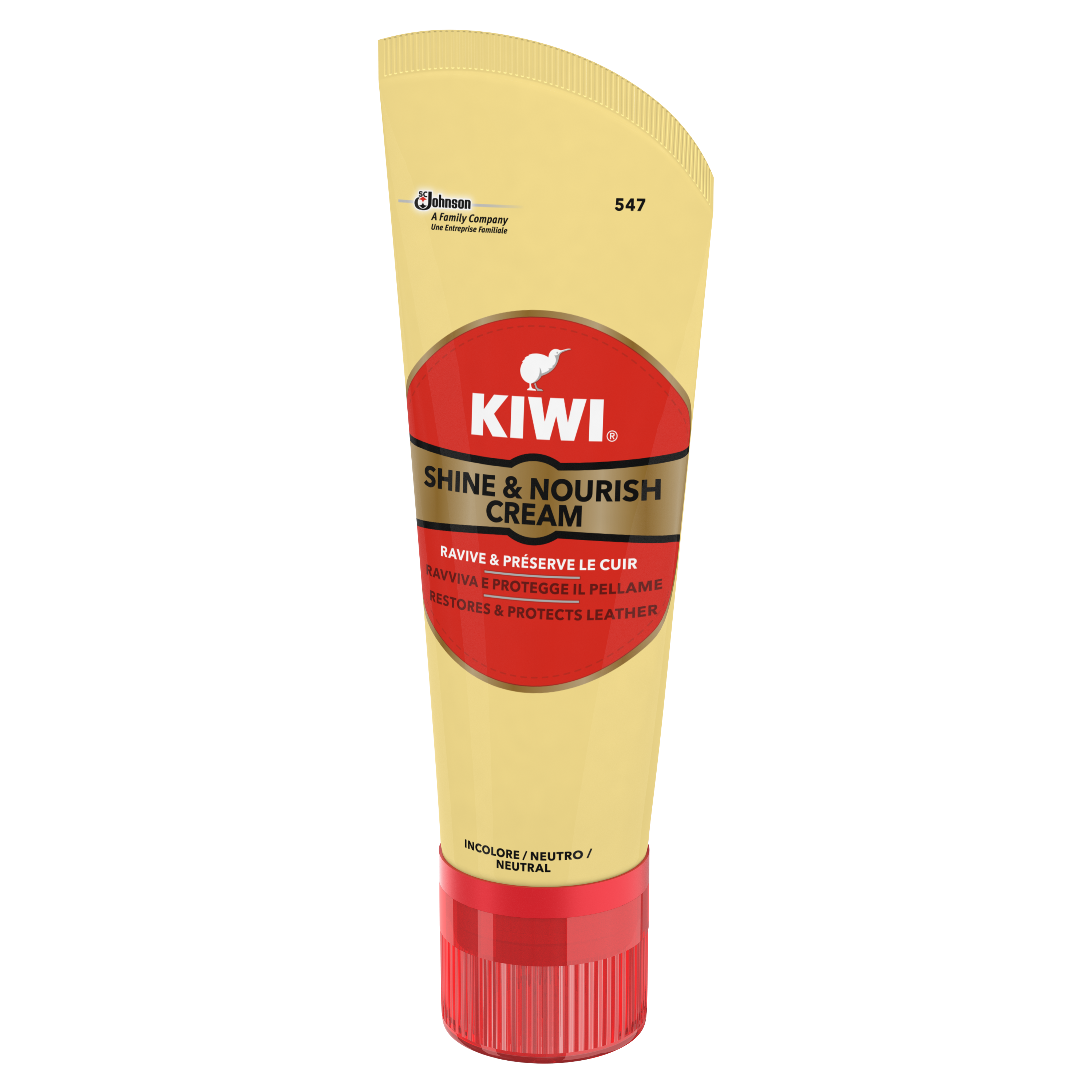 KIWI® Crème de cirage en tube Incolore