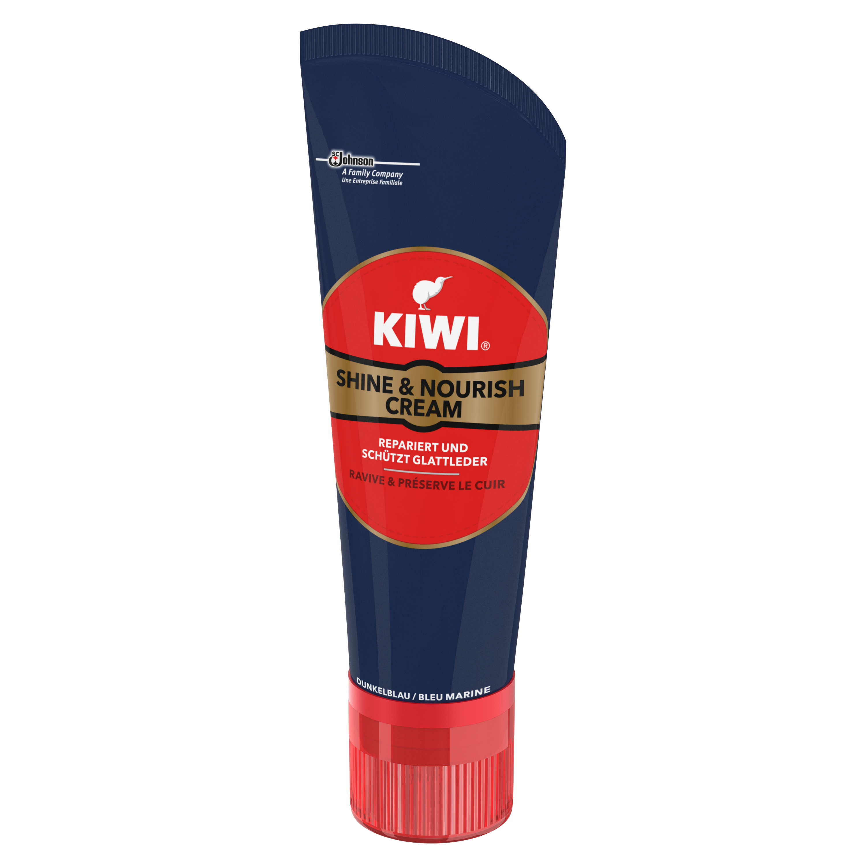 KIWI® Crème de cirage en tube Bleu Marine