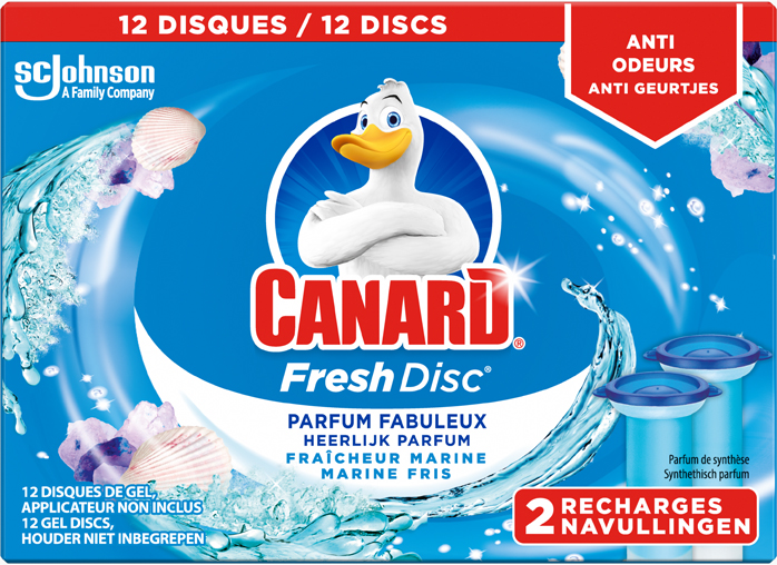 Canard® Fresh Disc Recharges Fraîcheur Marine
