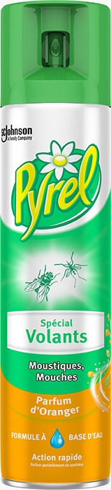 Pyrel® Aerosol Volants Parfum D'oranger a Base D'eau