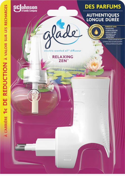 Glade®  Diffuseur Électrique - Relaxing Zen™ 