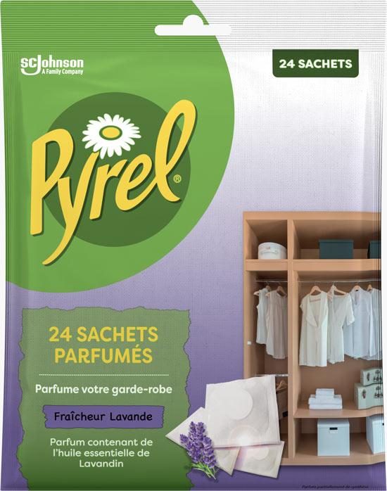 Pyrel® Sachet Parfumé Fraîcheur Lavande
