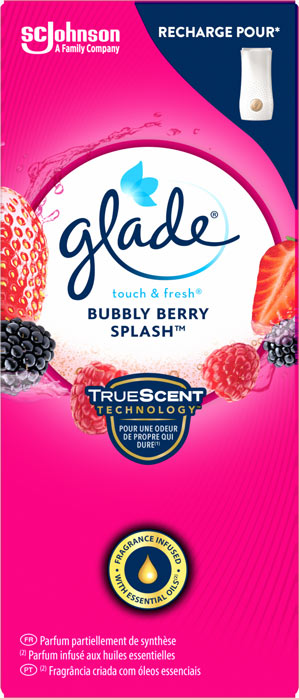 Glade® Elegance Touch & Fresh® Recharge Bubbly Berry Splash